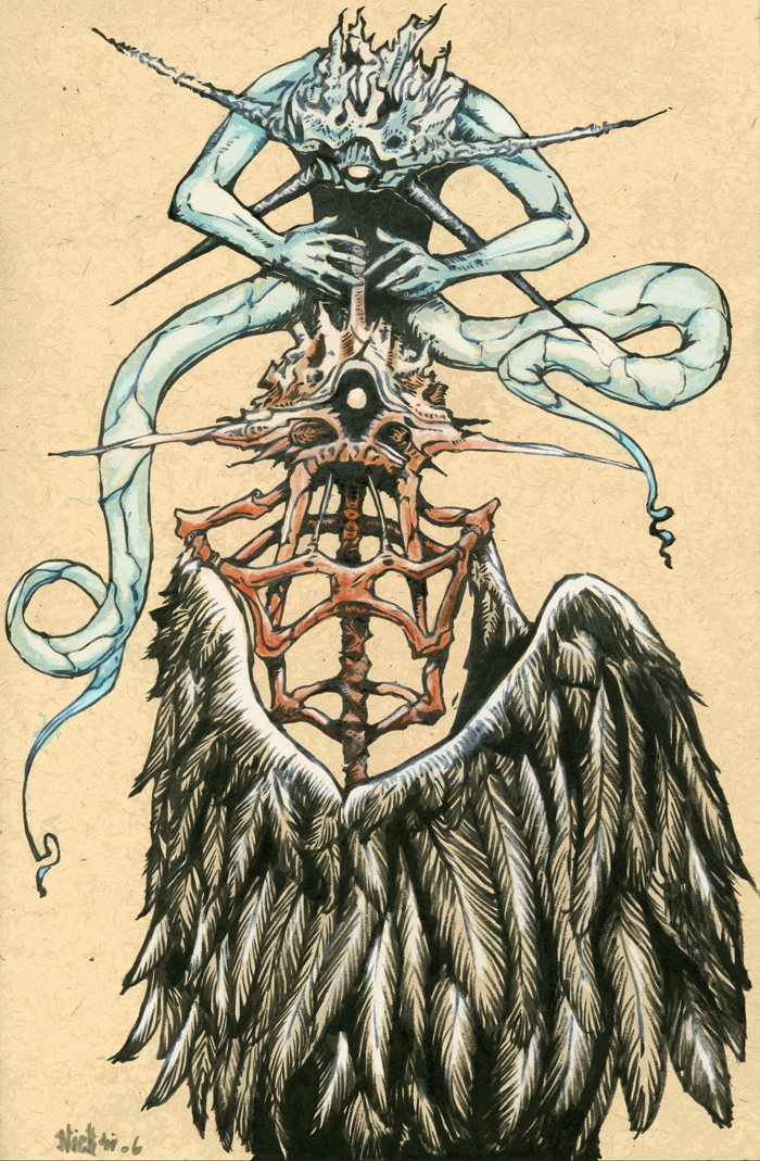 drawing by Nick Patterson